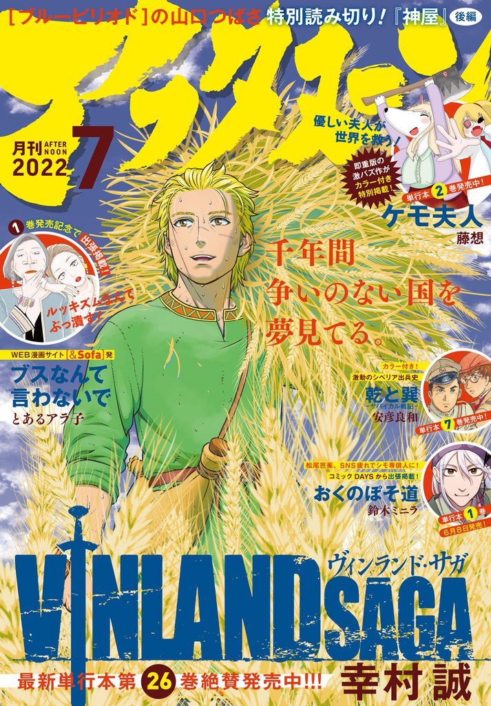 アフタヌーン 2022年7月号 [2022年5月25日発売]