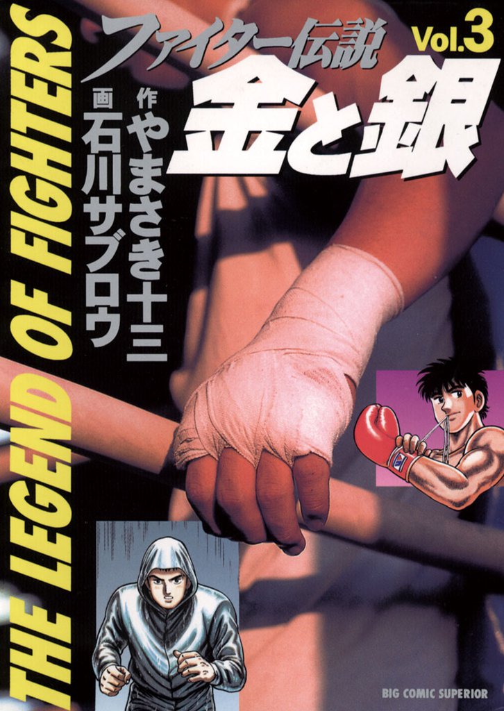ファイター伝説 金と銀 3 冊セット 全巻
