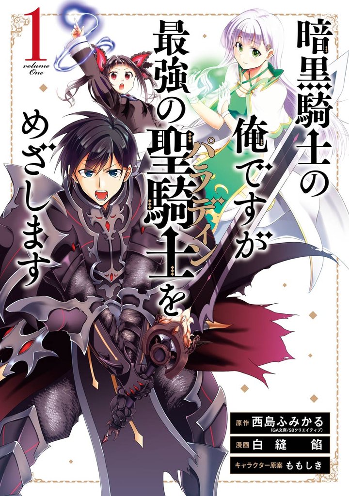 暗黒騎士の俺ですが最強の聖騎士をめざします 1巻