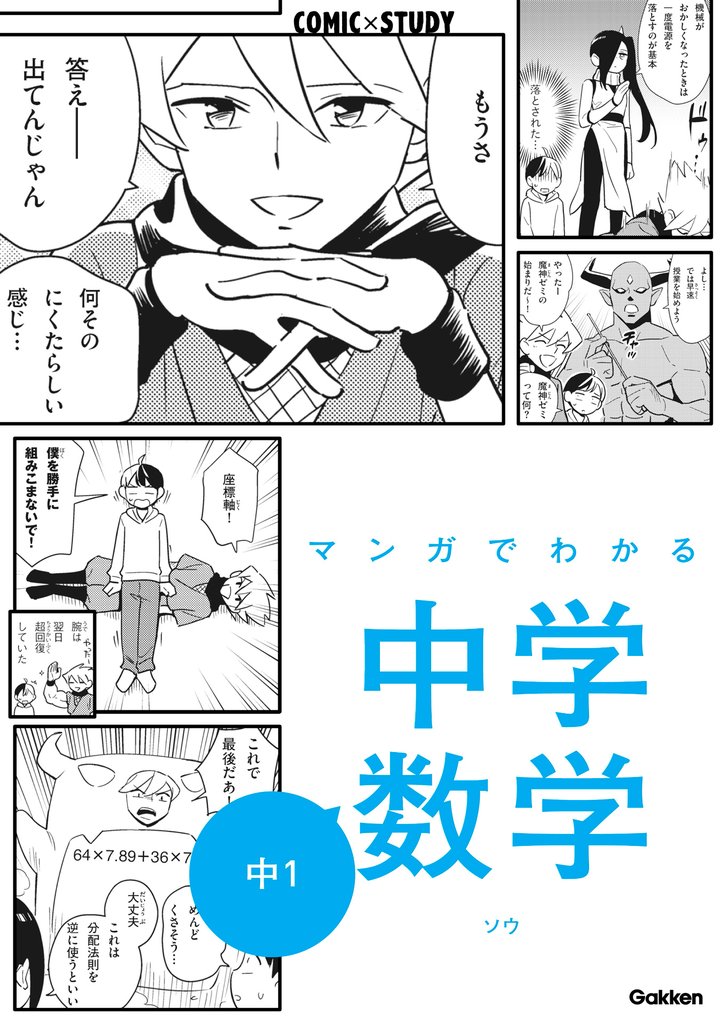 マンガでわかる中学数学 中1