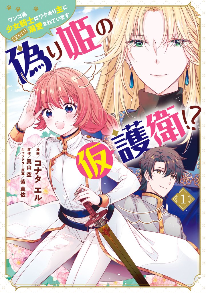 偽り姫の仮護衛！？ ワンコ系少女騎士はワケあり主に（密かに）溺愛されています （１）