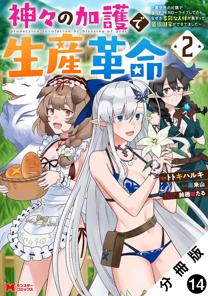 神々の加護で生産革命~異世界の片隅でまったりスローライフしてたら、なぜか多彩な人材が集まって最強国家ができてました~(コミック) 分冊版 14