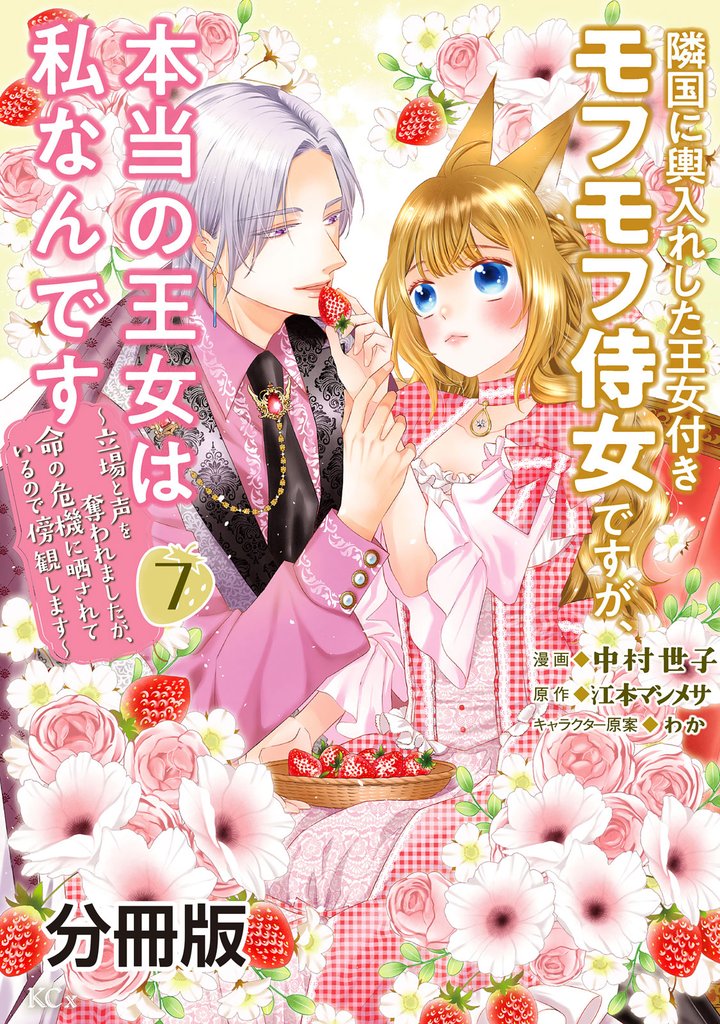 隣国に輿入れした王女付きモフモフ侍女ですが、本当の王女は私なんです　分冊版（７）　～立場と声を奪われましたが、命の危機に晒されているので傍観します～