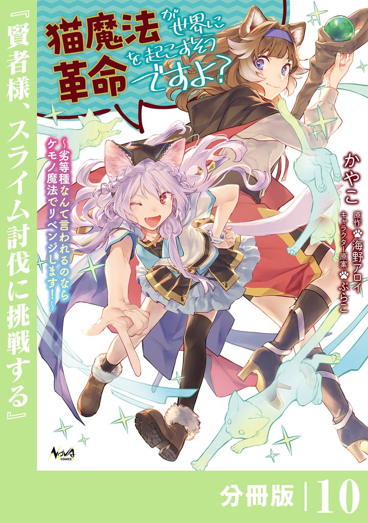 猫魔法が世界に革命を起こすそうですよ？【分冊版】（ノヴァコミックス）１０
