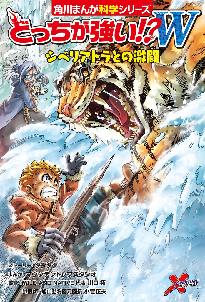 どっちが強い！？W　シベリアトラとの激闘