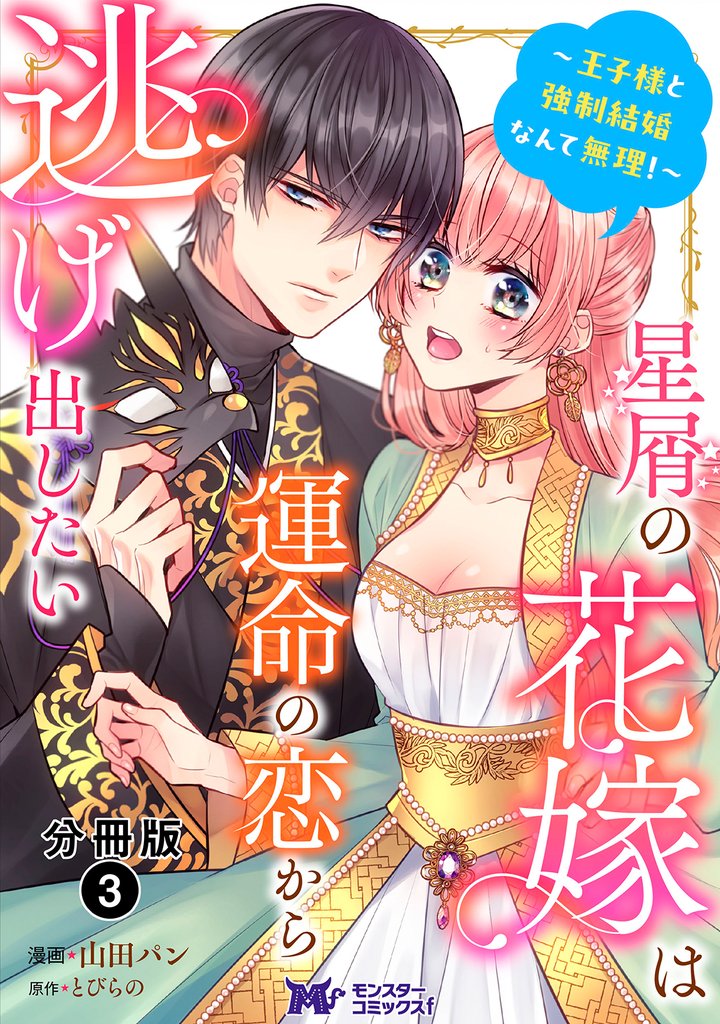 星屑の花嫁は運命の恋から逃げ出したい～王子様と強制結婚なんて無理！～（コミック） 分冊版 3
