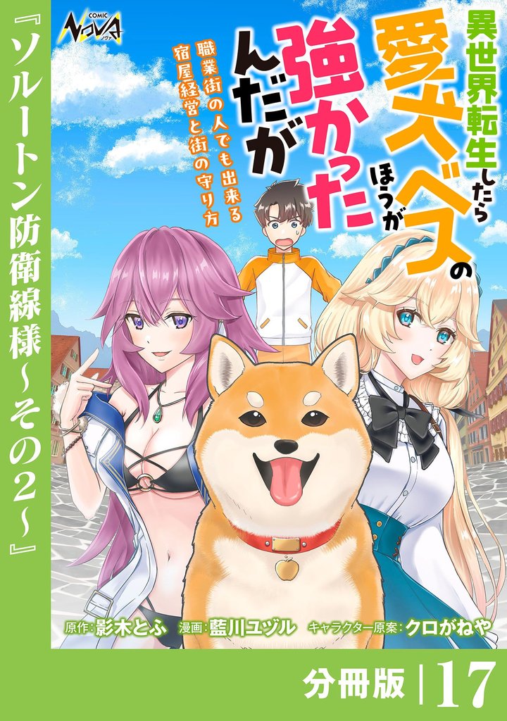 異世界転生したら愛犬ベスのほうが強かったんだが～職業街の人でも出来る宿屋経営と街の守り方～【分冊版】（ノヴァコミックス）１７