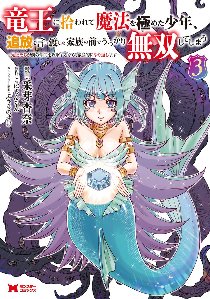 竜王に拾われて魔法を極めた少年、追放を言い渡した家族の前でうっかり無双してしまう～兄上たちが僕の仲間を攻撃するなら、徹底的にやり返します～（コミック） 3