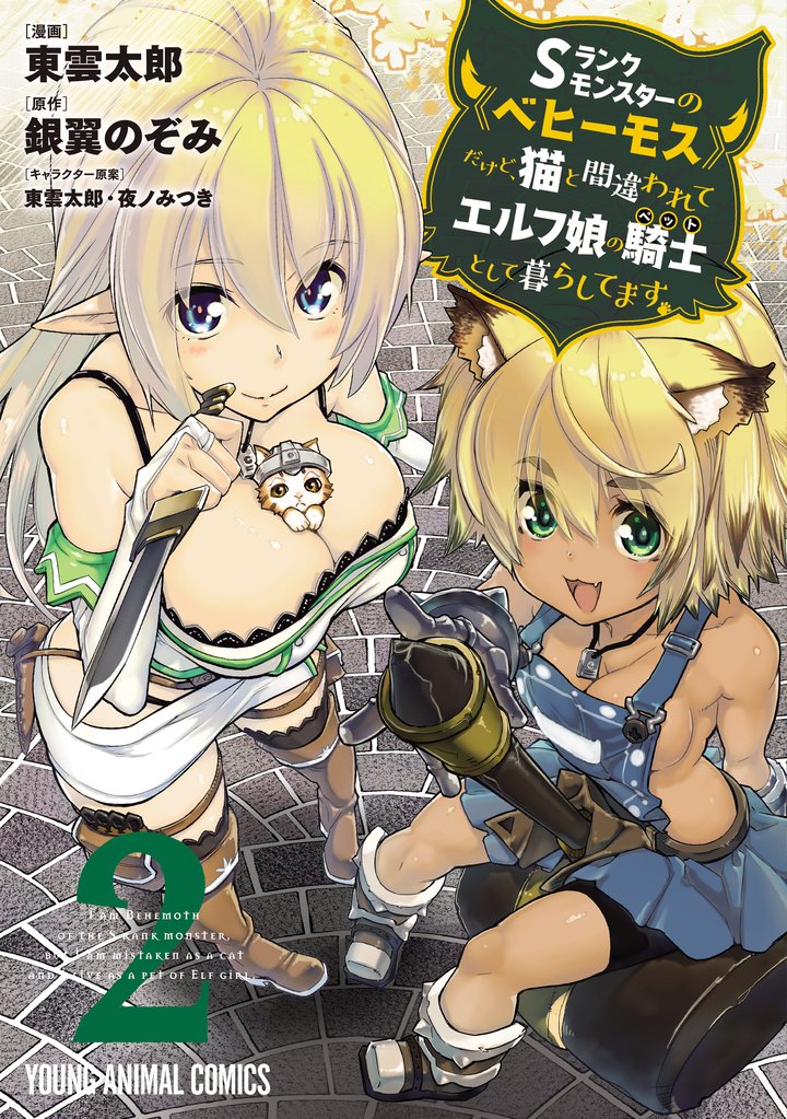 【期間限定 無料お試し版】Sランクモンスターの《ベヒーモス》だけど、猫と間違われてエルフ娘の騎士(ペット)として暮らしてます 2巻