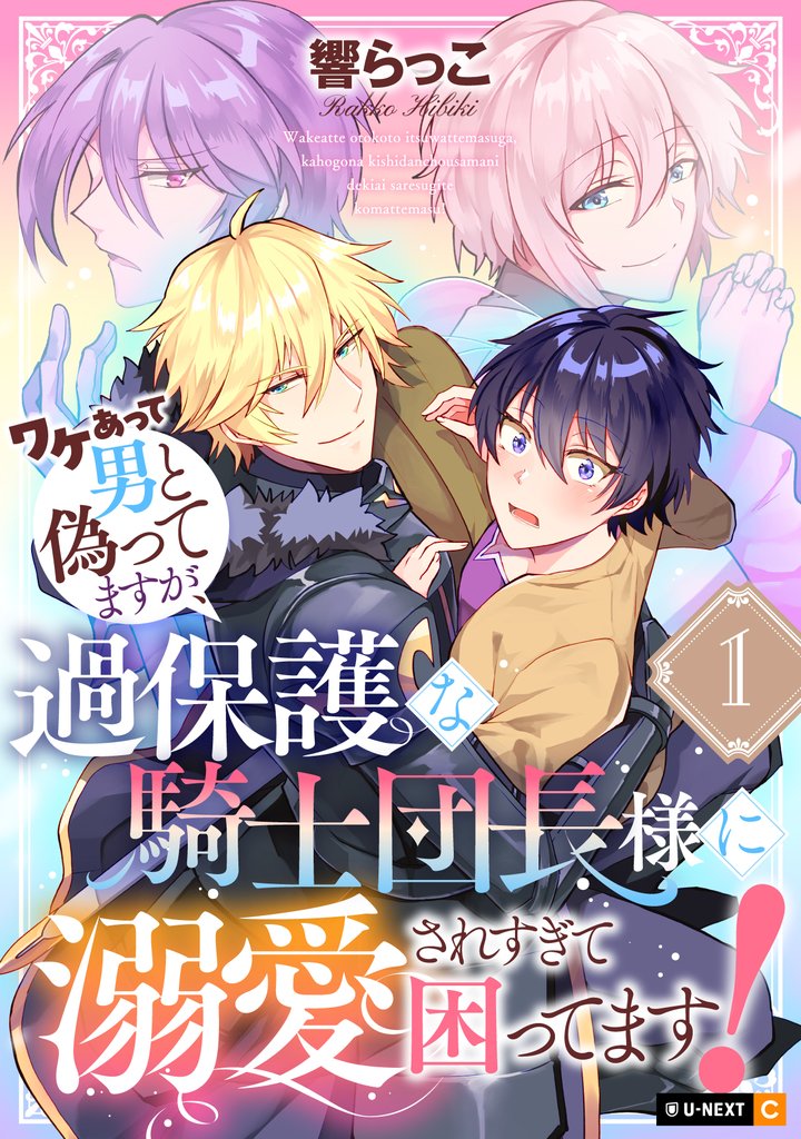 ワケあって男と偽ってますが、過保護な騎士団長様に溺愛されすぎて困ってます! 1巻