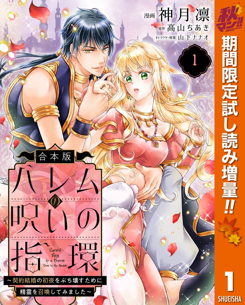 【合本版】ハレムの呪いの指環~契約結婚の初夜をぶち壊すために精霊を召喚してみました~【期間限定試し読み増量】 1