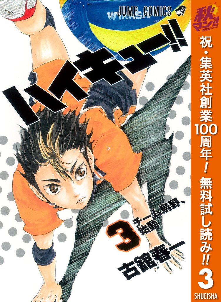 ハイキュー！！【期間限定無料】 3